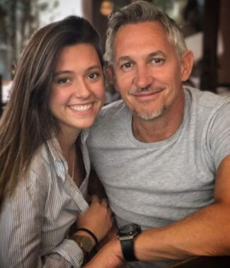 Danielle Bux ex-husband Gary Lineker and daughter Ella shares a super close bond.